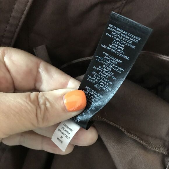 White House Black Market Brown Utility Jacket - Picture 10 of 12